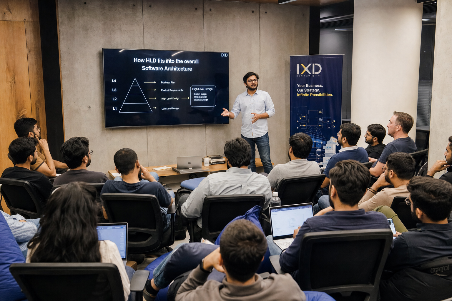 Internal tech talk and knowledge sharing